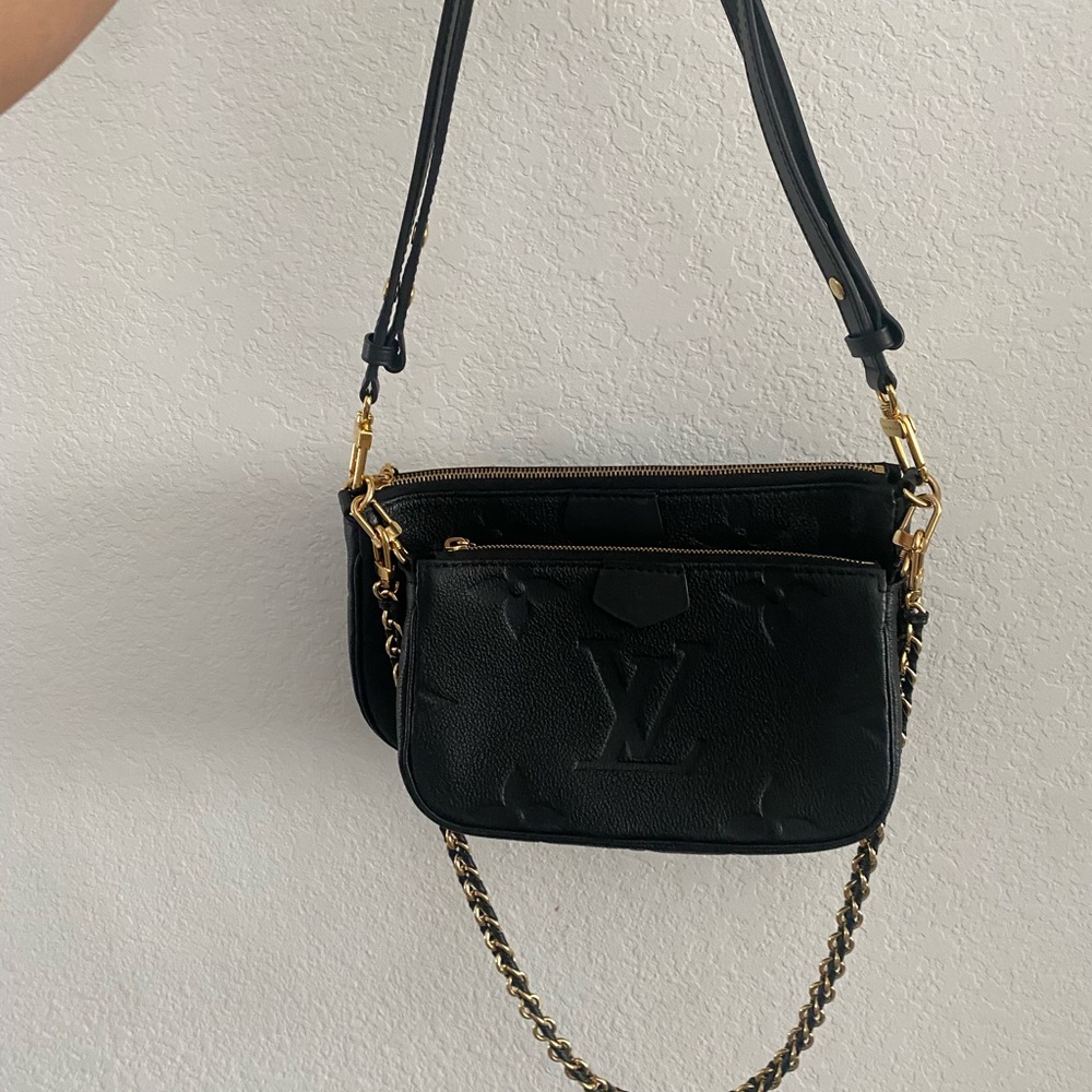 Louis Vuitton Muti Pochette - Monogram Empreinte Leather